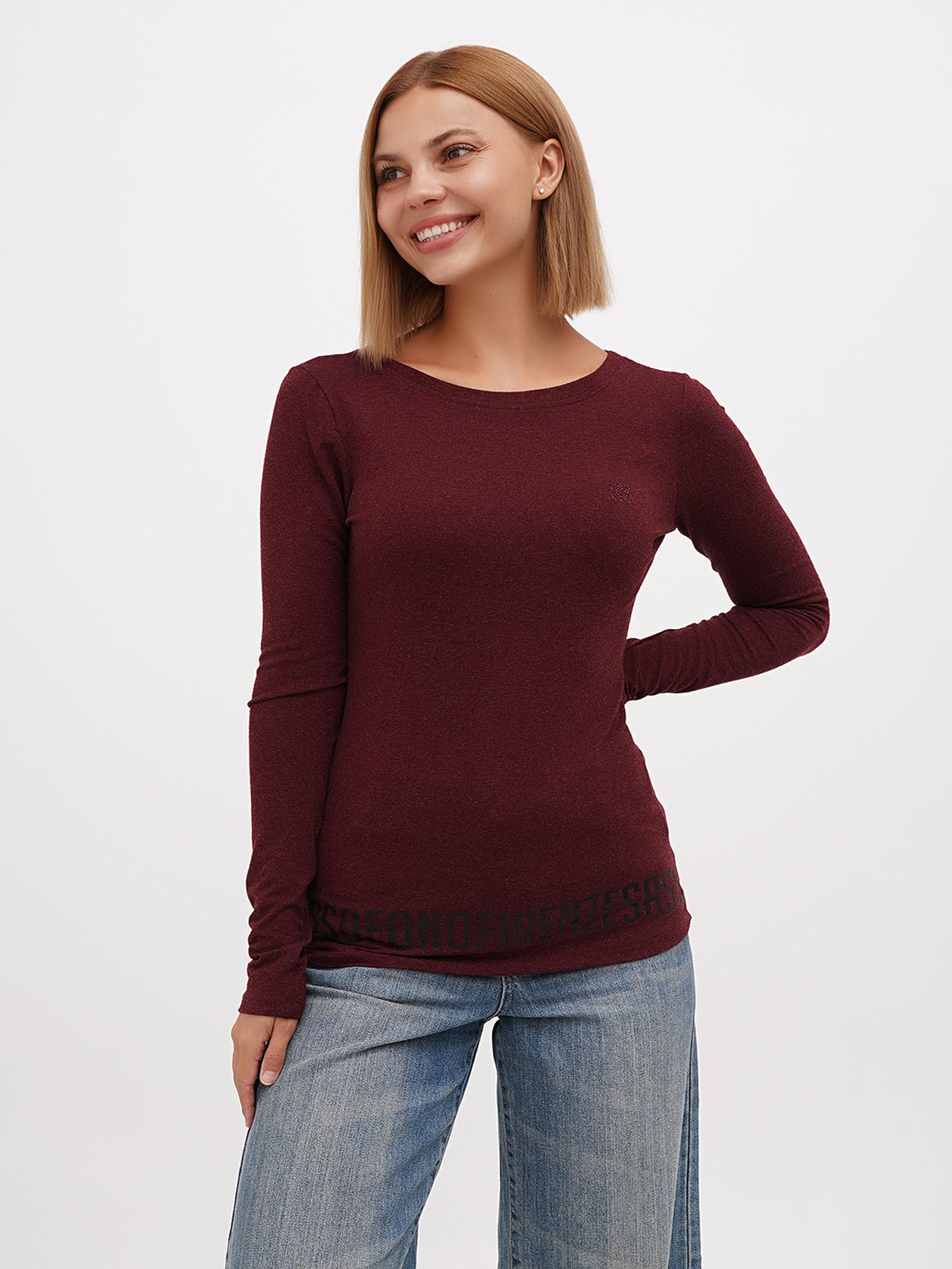 Водолазка Sassofono модель A271-SF-1377_бордовый Фото