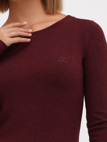 Водолазка Sassofono модель A271-SF-1377_бордовый Водолазка Sassofono модель A271-SF-1377_бордовый Фото