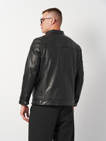 Куртка кожаная Ricco Grande модель k11926bl Фото