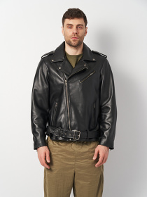 Куртка кожаная Ricco Grande модель k17701bl Фото