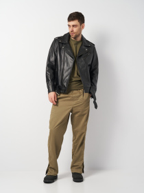 Шкіряна куртка Ricco Grande модель k17701bl Фото