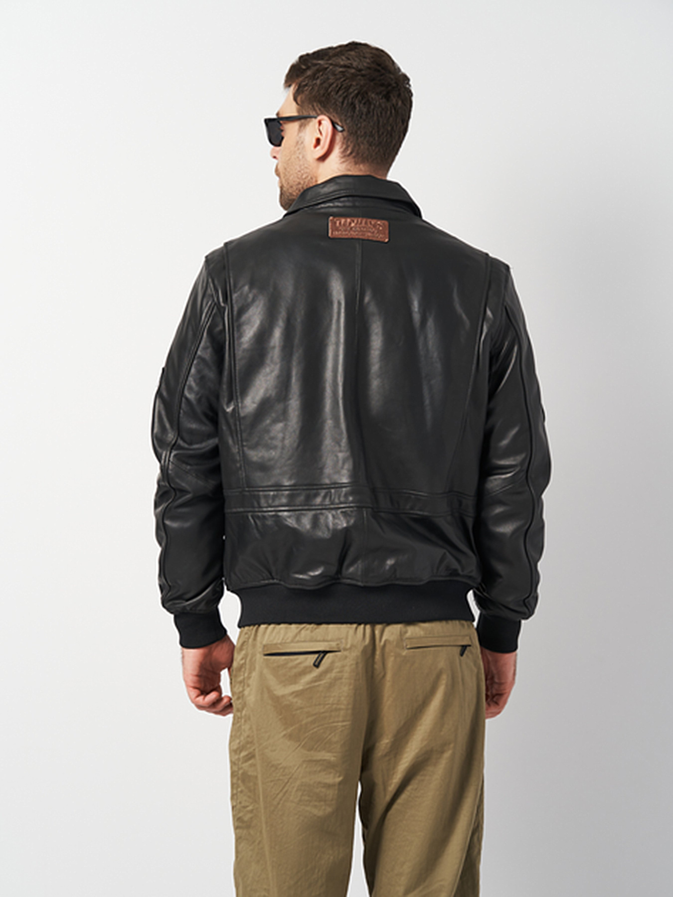 Куртка кожаная Ricco Grande модель k1811bl Фото