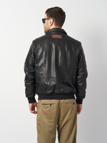 Куртка кожаная Ricco Grande модель k1811bl Фото