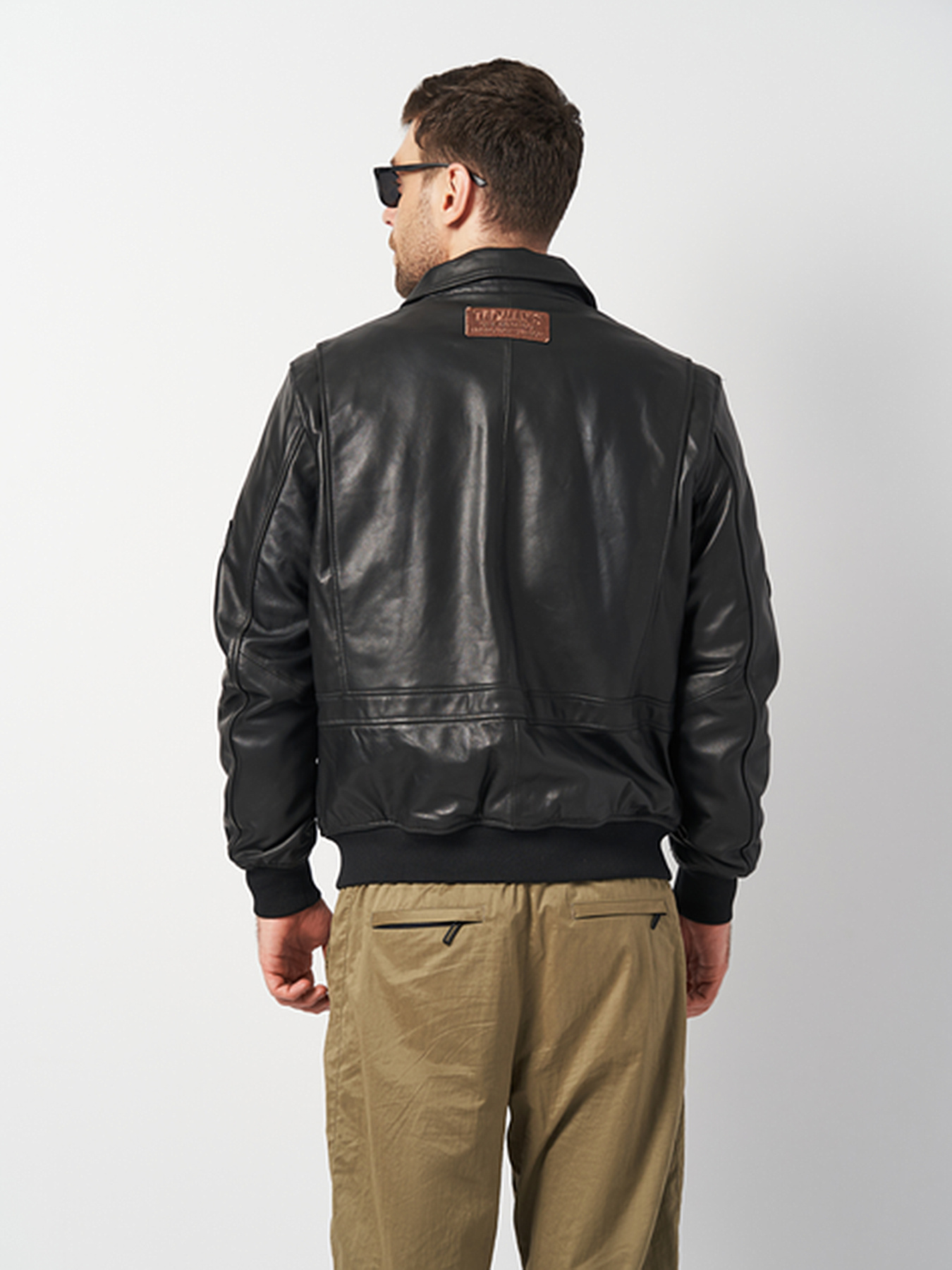 Куртка кожаная Ricco Grande модель k1811bl Фото