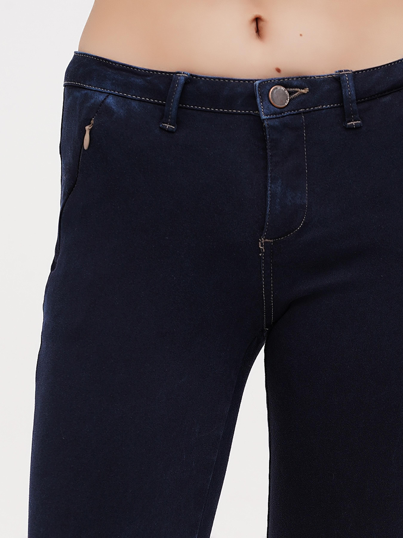 Скинни джинсы Sassofono модель A271-SF-1366_синий Фото