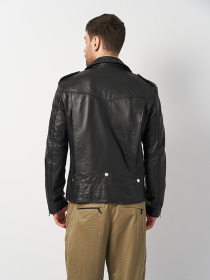 Куртка кожаная Ricco Grande модель k1CCbl Фото