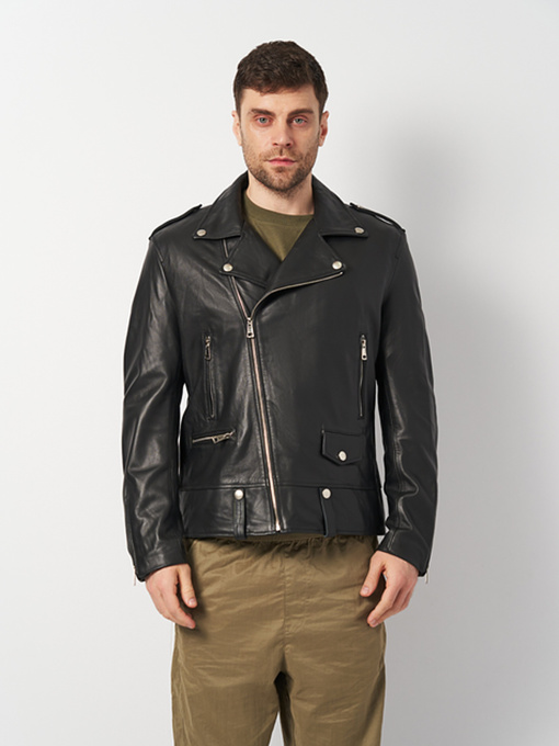 Куртка кожаная Ricco Grande модель k1CCbl Фото