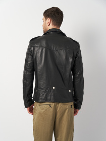 Куртка кожаная Ricco Grande модель k1CCbl Фото