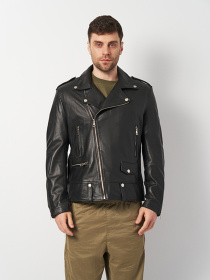 Куртка кожаная Ricco Grande модель k1CCbl Фото