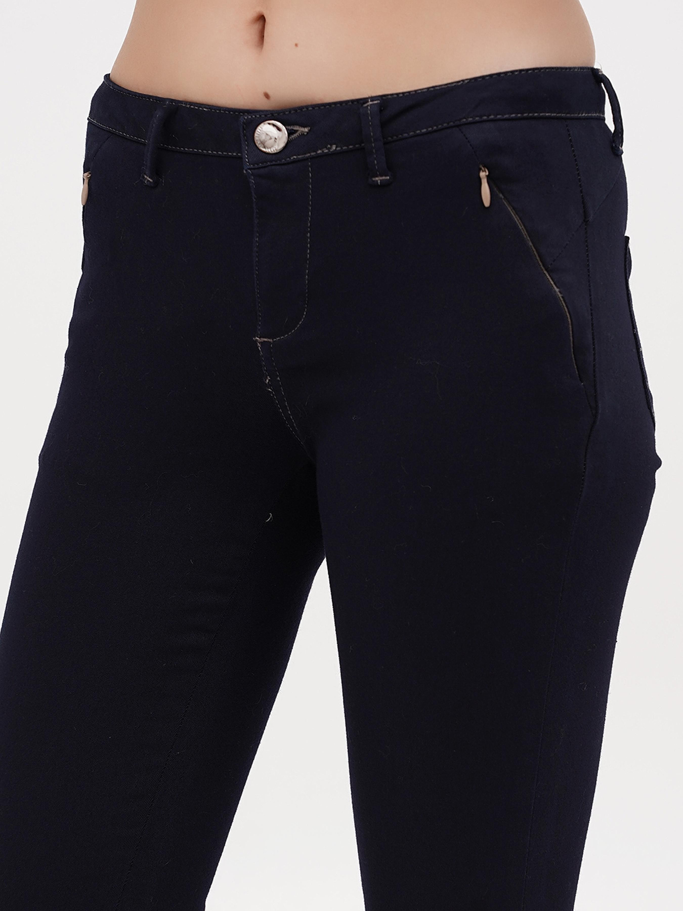 Скинни джинсы Sassofono модель A271-SF-1365_синий Фото