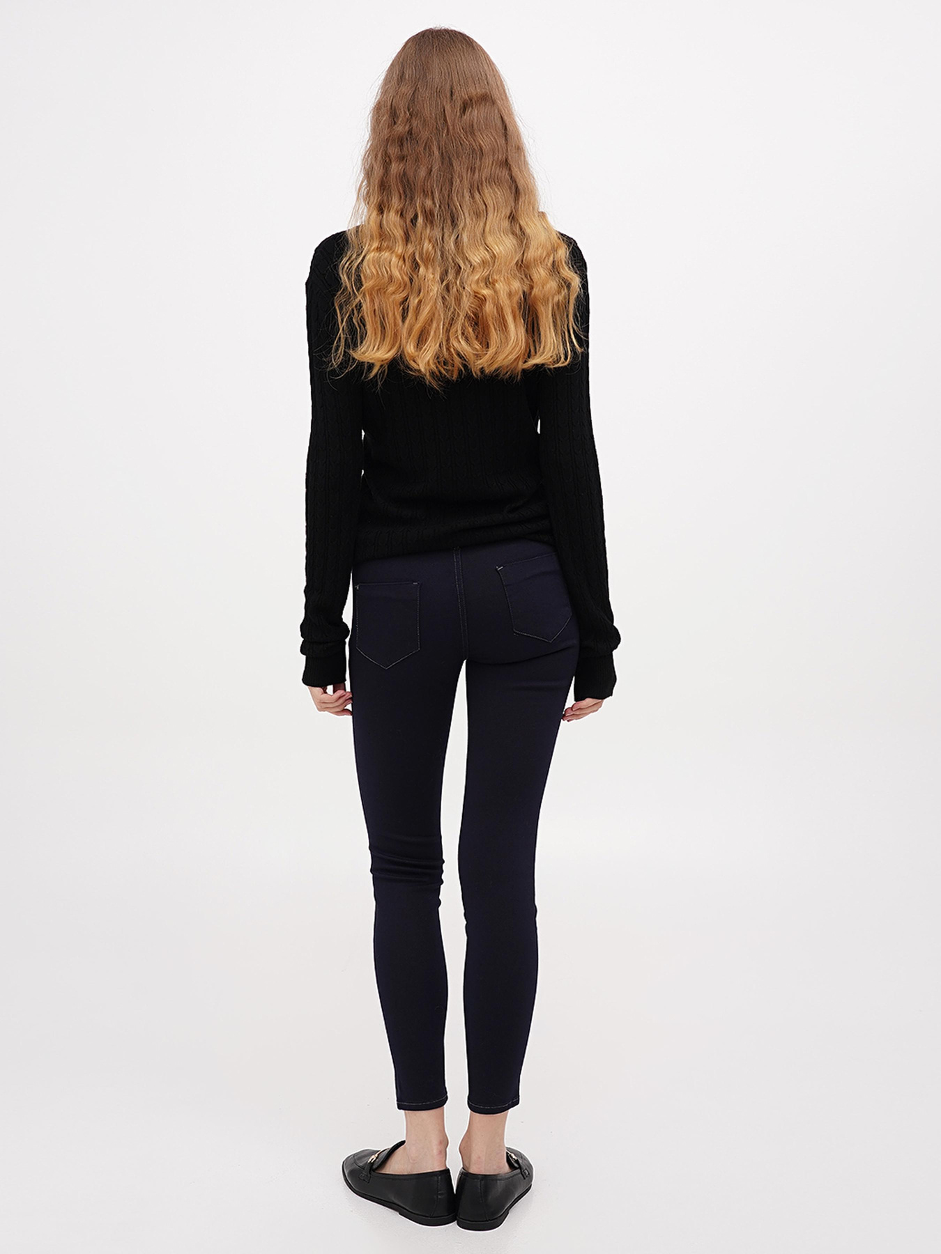 Скинни джинсы Sassofono модель A271-SF-1365_синий Фото