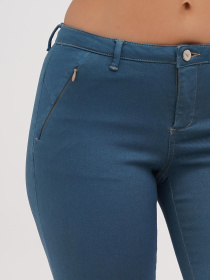 Скинни джинсы Sassofono модель A271-SF-1365_голубой Скинни джинсы Sassofono модель A271-SF-1365_голубой Фото