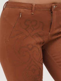 Скинни джинсы Sassofono модель A271-SF-1361_бежевый Фото