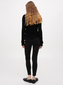 Скинни джинсы Sassofono модель A271-SF-1361_черный Скинни джинсы Sassofono модель A271-SF-1361_черный Фото