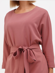 Сукня міні Sassofono модель A271-SF-1348_пудра Фото