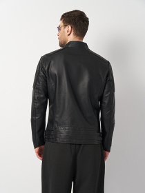 Куртка кожаная Ricco Grande модель k11779bl Фото