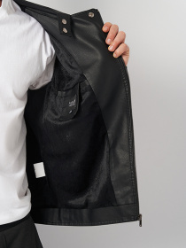 Куртка кожаная Ricco Grande модель k11779bl Фото