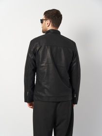 Куртка кожаная Ricco Grande модель k1796bl Фото