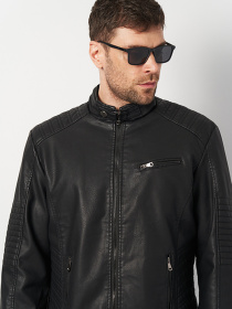 Куртка кожаная Ricco Grande модель k1796bl Фото