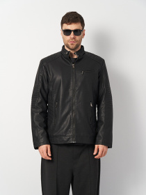 Куртка кожаная Ricco Grande модель k1796bl Фото