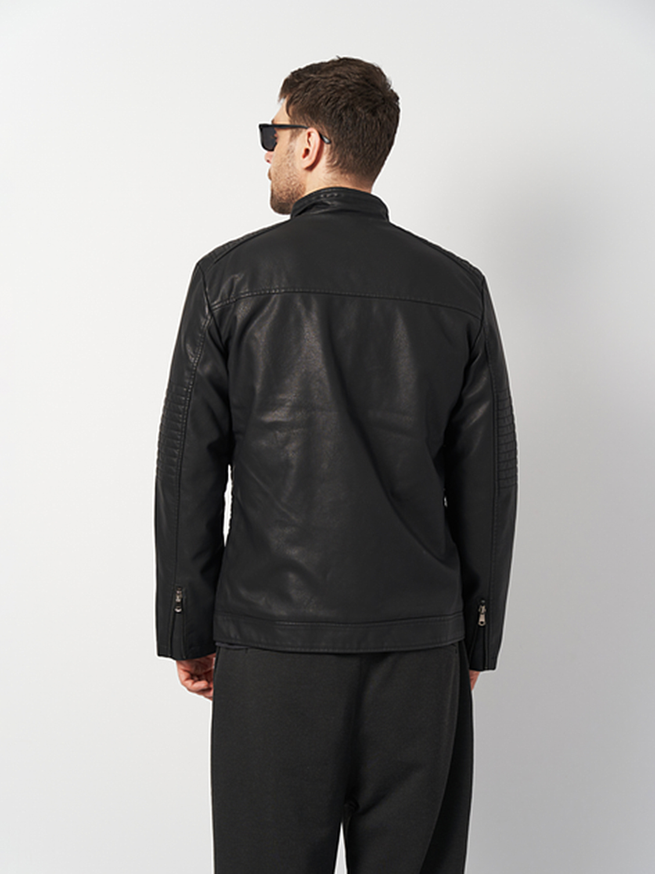 Куртка кожаная Ricco Grande модель k1796bl Фото