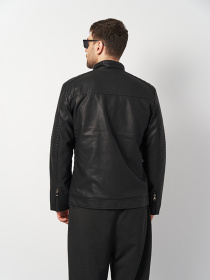 Куртка кожаная Ricco Grande модель k1796bl Фото