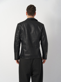 Куртка кожаная Ricco Grande модель k11713bl Фото