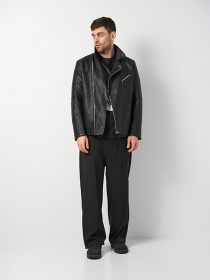 Куртка кожаная Ricco Grande модель k11713bl Фото