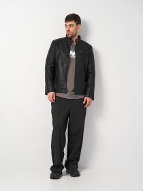 Куртка кожаная Ricco Grande модель k1793bl Фото