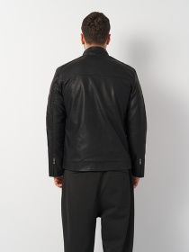 Куртка кожаная Ricco Grande модель k1793bl Фото