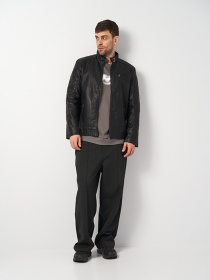 Куртка кожаная Ricco Grande модель k1793bl Фото