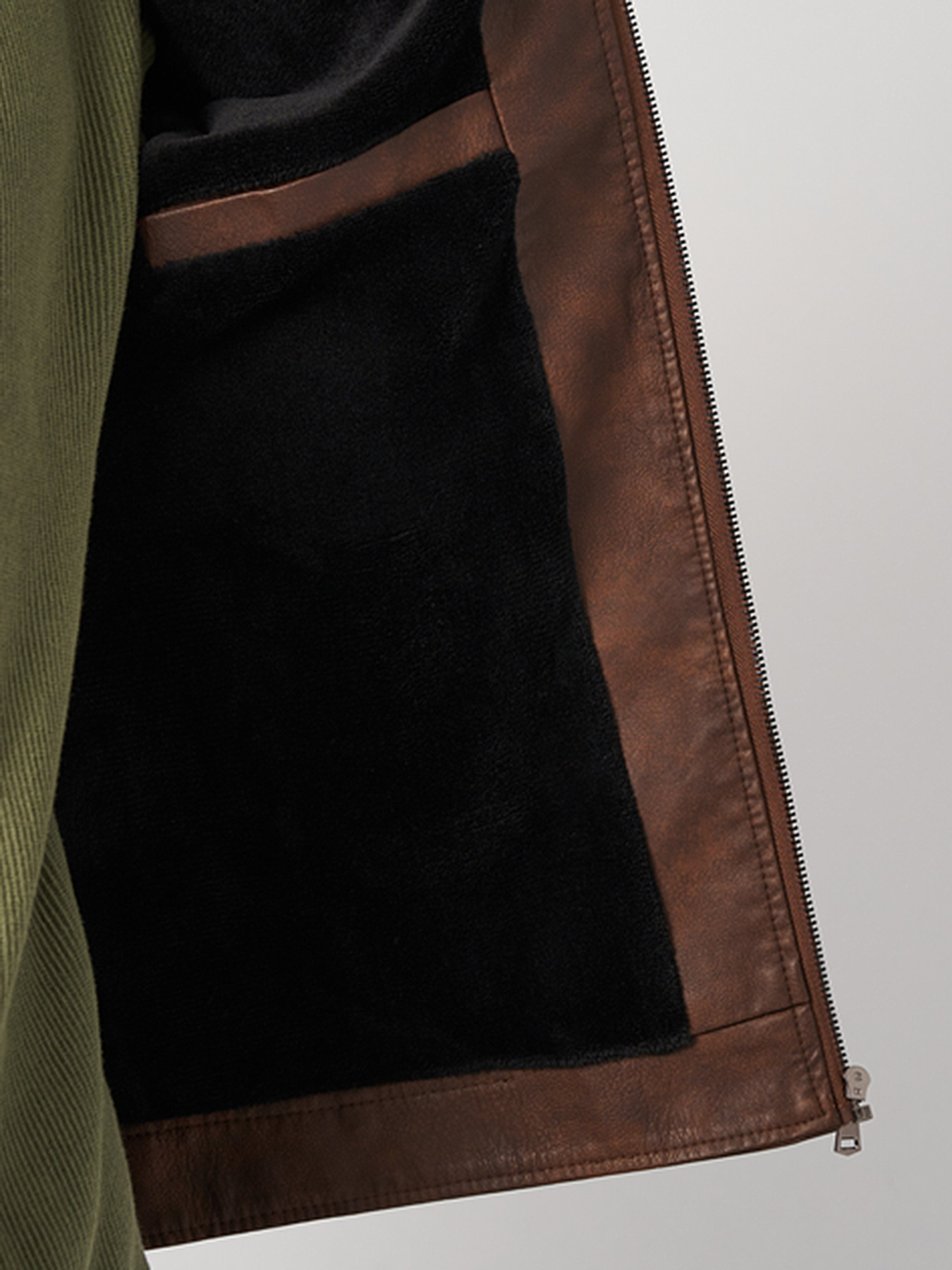 Куртка кожаная Ricco Grande модель k1793br Фото