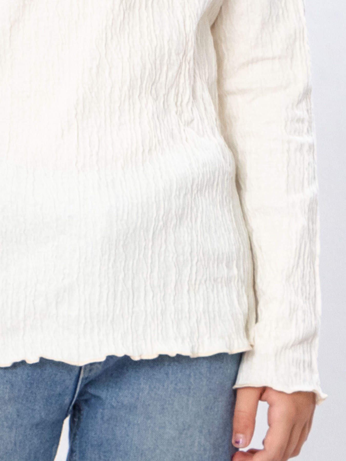 Лонгслів Носи своє модель 6440-010-molochnij Фото