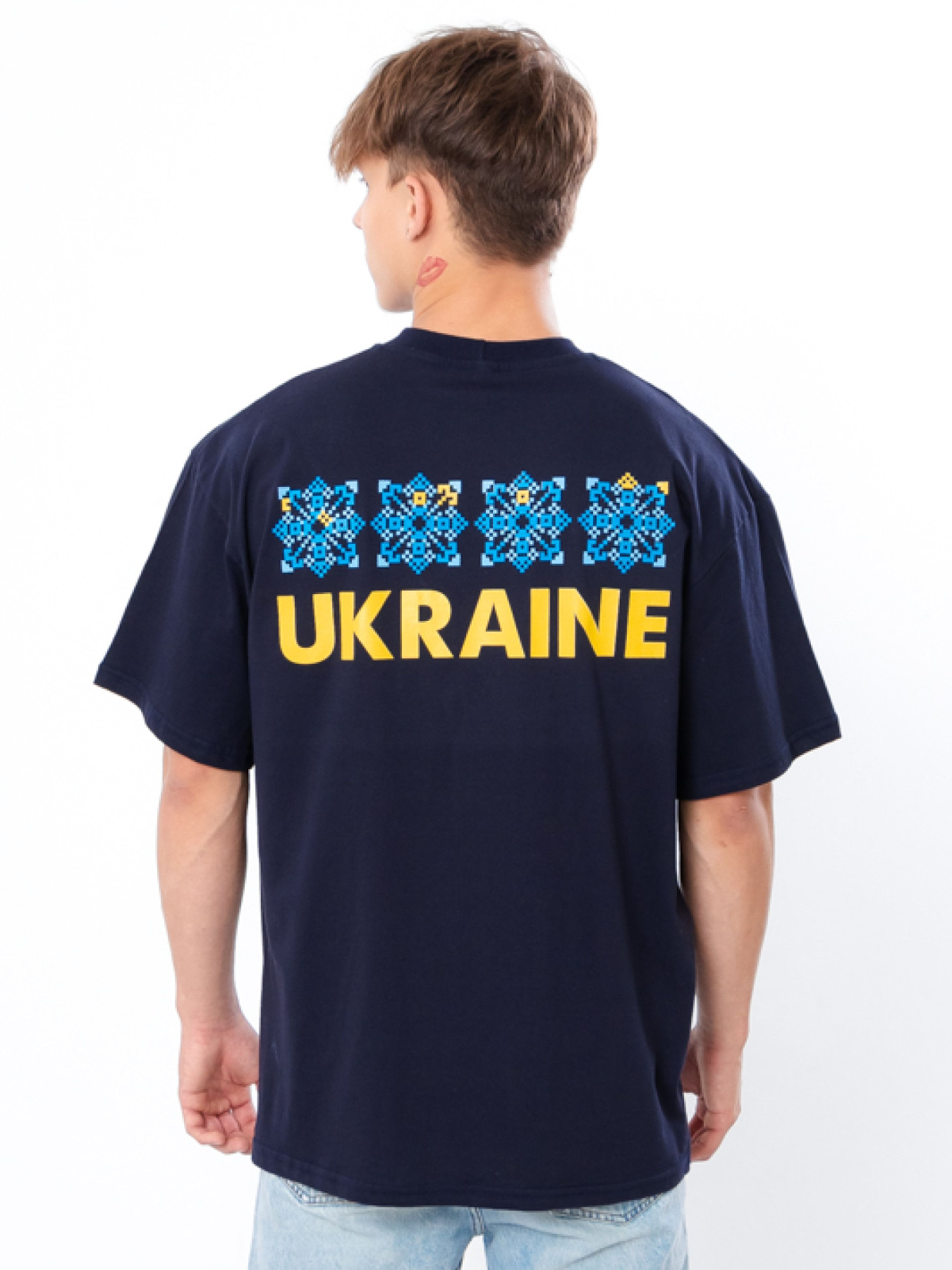 Футболка Носи своє модель 8383-ukraine-chornilxno-sinj Фото