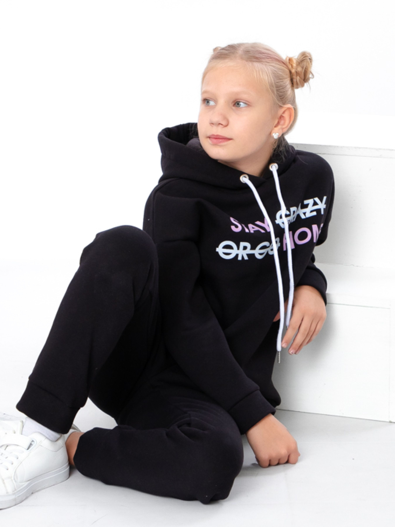 Спортивный костюм Носи своє модель 6403-025-33-chornij-home Фото