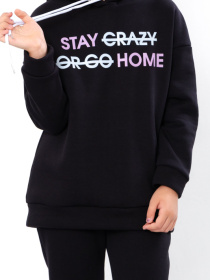 Спортивный костюм Носи своє модель 6403-025-33-chornij-home Фото