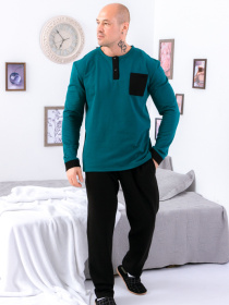 Пижама Носи своє модель 8625-023-smaragdovij Фото