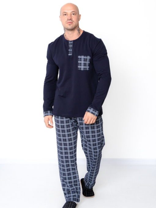 Пижама Носи своє модель 8625-024-kltinka-chornilxno-sinj Фото