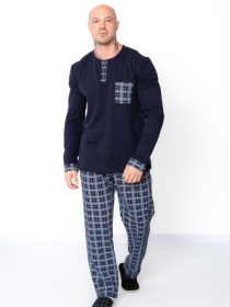 Піжама Носи своє модель 8625-024-kltinka-chornilxno-sinj Фото