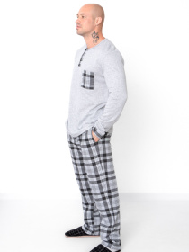 Пижама Носи своє модель 8625-024-kltinka-srij-melanzh Фото