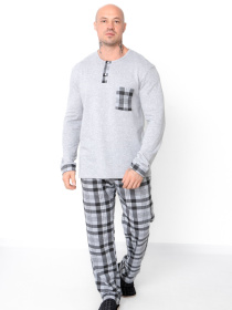 Пижама Носи своє модель 8625-024-kltinka-srij-melanzh Фото