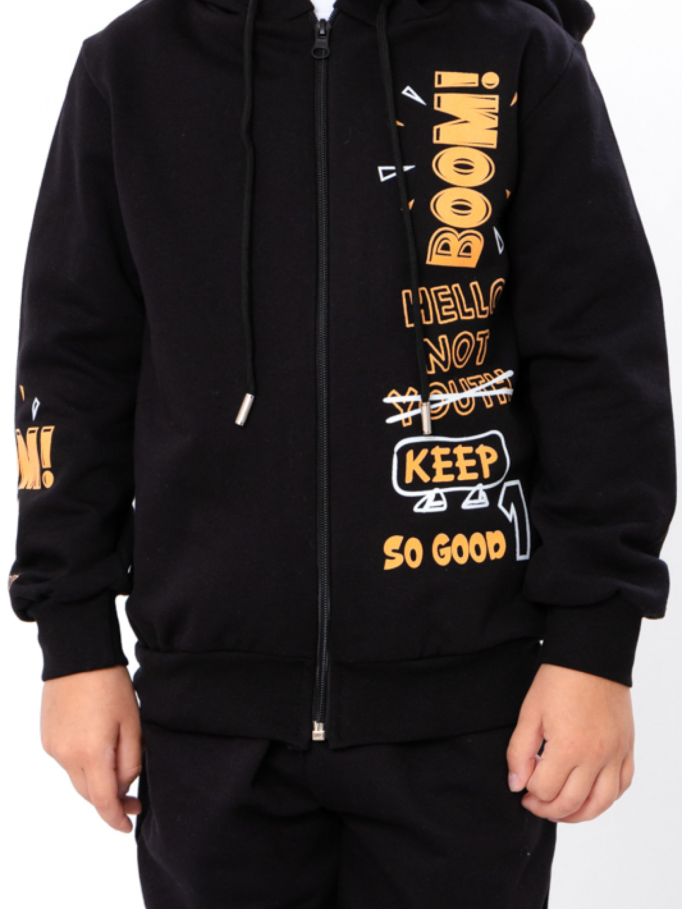 Спортивный костюм Носи своє модель 6018-023-33-6-chornij-boom Спортивный костюм Носи своє модель 6018-023-33-6-chornij-boom Фото