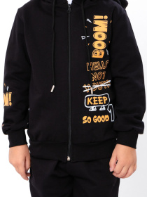 Спортивный костюм Носи своє модель 6018-023-33-6-chornij-boom Фото