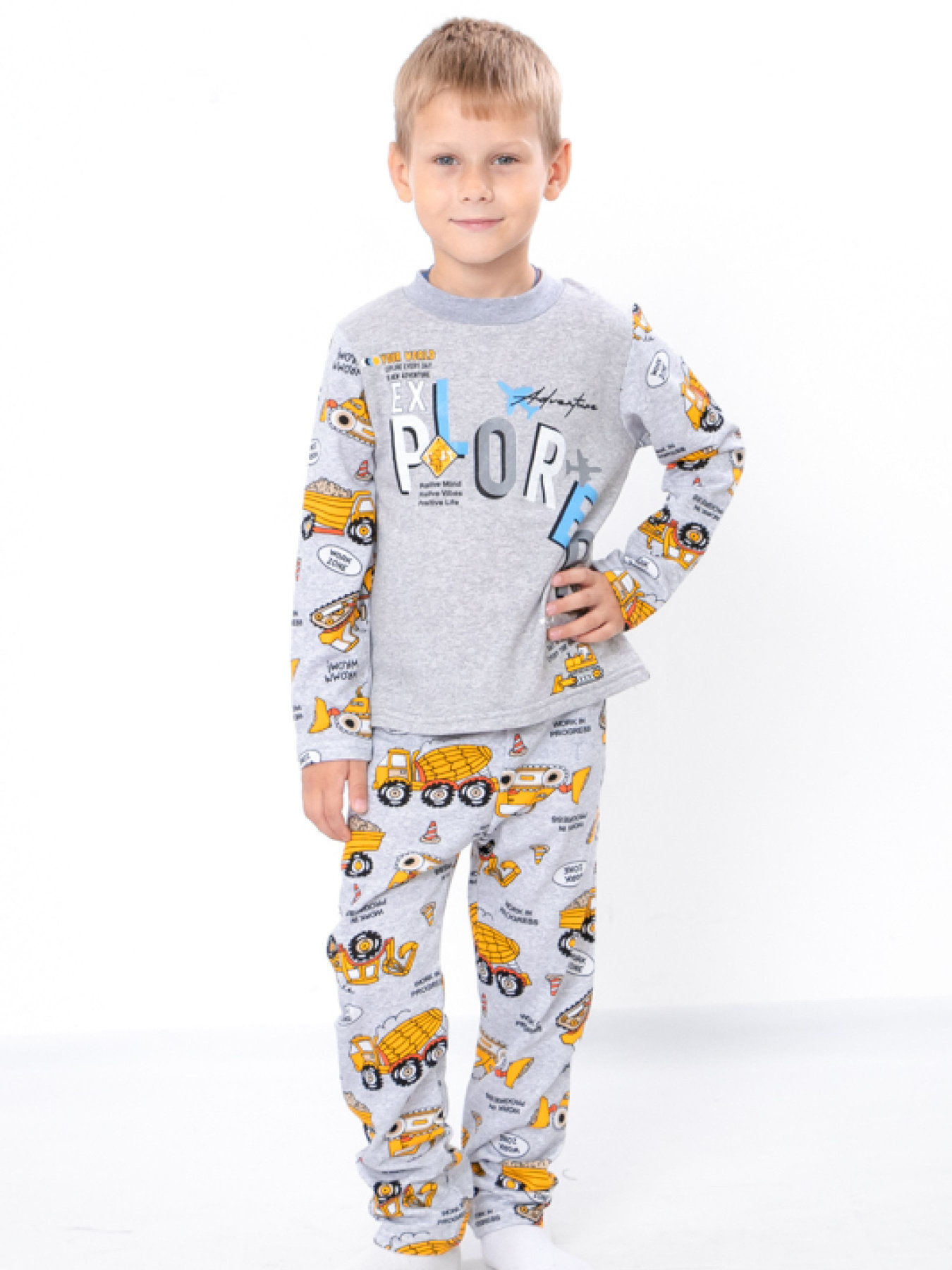 Пижама Носи своє модель 6076-024-33-4-ekskavator Фото