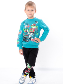 Повсякденний костюм Носи своє модель 6063-023-33-2-bryuzovij-nefrit Фото