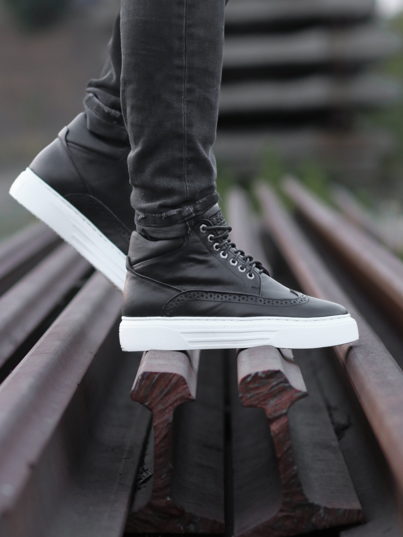 Ботинки Legessy модель STANLEY_PM_BW Фото