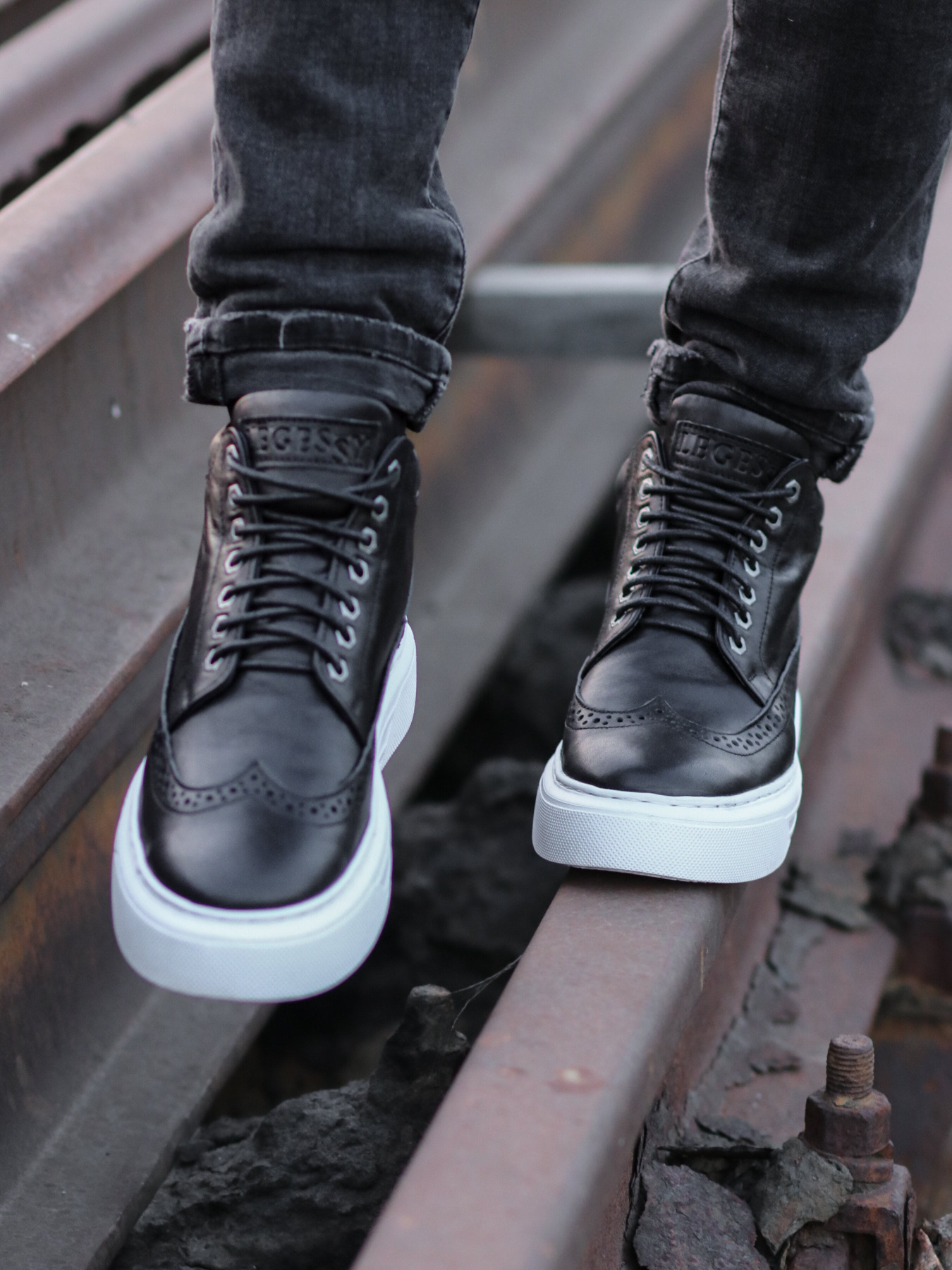 Ботинки Legessy модель STANLEY_PM_BW Фото