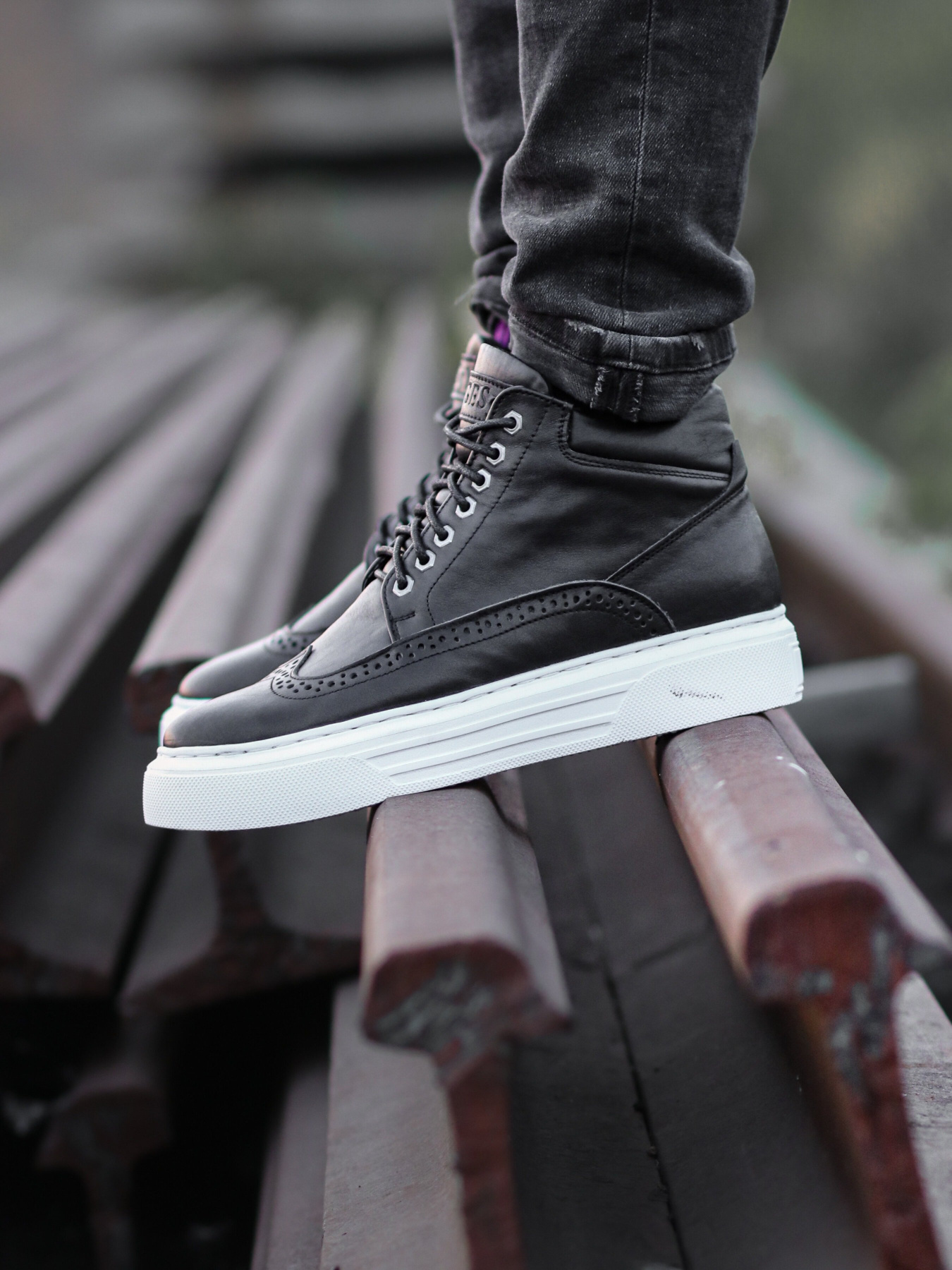 Ботинки Legessy модель STANLEY_PM_BW Фото