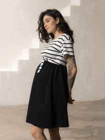 Платье миди Yula mama Becky модель BeckyDR-24.031BlackYLMMDR Фото