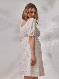 Сукня міні Yula mama Amadeya модель AmadeyaDR-24.052WhiteYLMMDR Фото